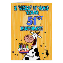 bd cow - 51 greeting cards