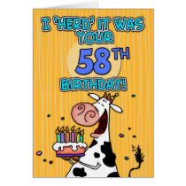 bd cow - 58 greeting cards