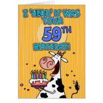 bd cow - 59 card