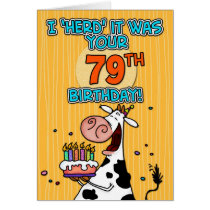 bd cow - 79 card
