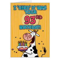 bd cow - 93 card