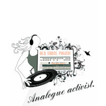 [ BD ] Old Skool Power T - Celebration of Analogue t-shirts