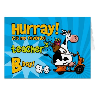 Teacher Cow