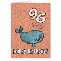bd whale - 96 greeting cards