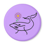 BD- Whale Drawing Magnet