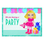 Bday Girl Personalized Invite