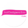 BDE ROUND STICKERS