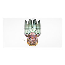 bdoubleheart fort picture card