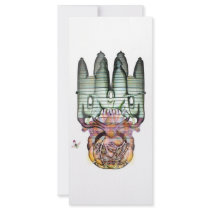 bdoubleheart fort customized rack card