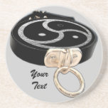 BDSM EMBLEM and Collar Drink Coasters