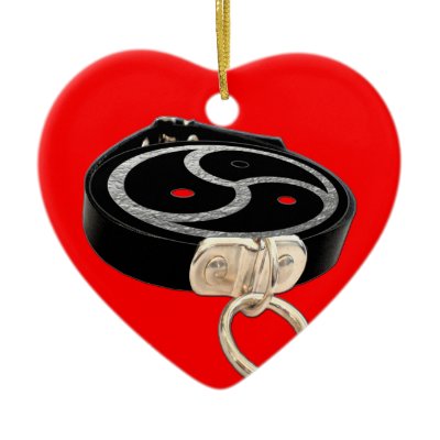 BDSM EMBLEM and Collar Christmas Ornaments by bdsm_emporium