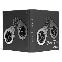BDSM EMBLEM and Hand Cuffs Binder