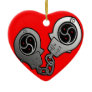 BDSM EMBLEM and Hand Cuffs Christmas Ornaments