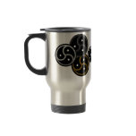 BDSM EMBLEM GOLD, CHROME and SILVER - Mug