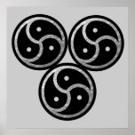 BDSM EMBLEM - Poster Print