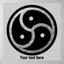 BDSM EMBLEM - Poster Print