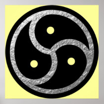 BDSM EMBLEM - Poster Print