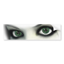 BDSM EYES BUMPER STICKERS