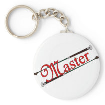 BDSM Master with Riding Crops Keychains