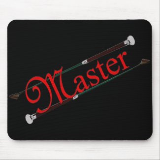 BDSM Master with Riding Crops mousepad