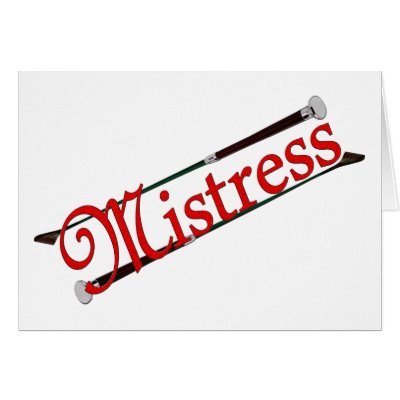 BDSM Mistress with Riding Crops Greeting Cards by bdsm_emporium