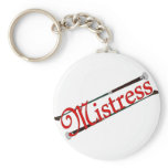 BDSM Mistress with Riding Crops Keychains