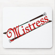 BDSM Mistress with Riding Crops Mouse Pad