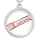 BDSM Mistress with Riding Crops Custom Jewelry