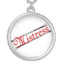 BDSM Mistress with Riding Crops Custom Jewelry