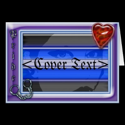 BDSM Pride Flag Greeting Card Template by webcarve