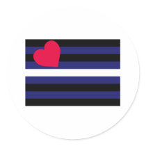 BDSM Pride Flag stickers