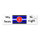 BDSM Rights 2 Bumper Sticker