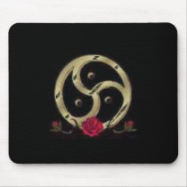BDSM Rose Mousepad