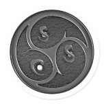 BDSM / SSC Triskel Stickers