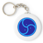 BDSM symbol blue Keychains