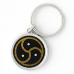 BDSM Symbol Gold Keychain