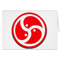 BDSM Symbol Red cards