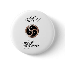 BDSM-triskelion, Si!!, Ama - Spanish buttons by Mistress_M BDSM-triskelion, Si!!, Ama - Spanish buttons