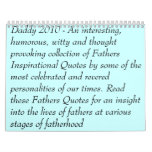 "Be A Father" Calendar