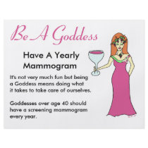 Be A Goddess, Have A Mammogram Wine Goddess BCA flyers by Victoreeah Be A Goddess, Have A Mammogram Wine Goddess BCA flyers