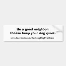 Be a good neighbor. bumper stickers