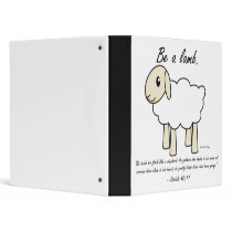 "Be a Lamb" Binder