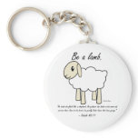 "Be a Lamb" Keychain