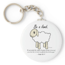 "Be a Lamb" Keychain