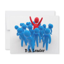 Be A Leader invitations