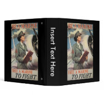 Be A Marine World War II Binders