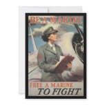 Be A Marine World War II Personalized Invite