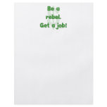 Be A Rebel Get A Job Personalized Flyer