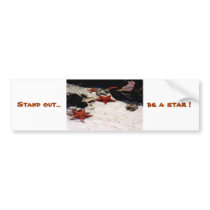 Be a star by tdgallery bumper stickers