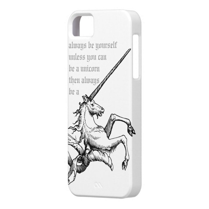 Be a unicorn CC0228 iPhone 5 Case
